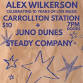 Steady Company, Juno Dunes and Alex Wilkerson at Carrollton Station