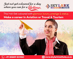 Just Not Get Coloured For A Day When You Can For A Lifetime Travel And Tourism Air Hostess Training Institute Air Hostess Training
