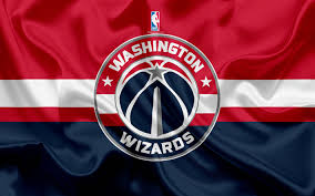 The wizards compete in the national basketball association (nba) as a member of the league's eastern conference southeast division. Download Wallpapers Washington Wizards Basketball Club Nba Emblem Logo Usa National Basketball Association Silk Flag Basketball Washington Us Basketba Washington Wizards National Basketball Association Basketball Leagues