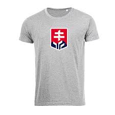 V logu se nachází tři národní barvy a „ledové stínování. Panske Tricko Hockey Slovakia Logo Sportovy Obchod