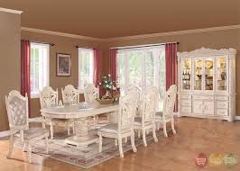 You'll find sets at bob's for under $500 for a dining table and chairs, and up to $4,300 for beautiful. Blair Traditional Light Wood Formal Dining Set With Buffet And Hutch Rpcmo23