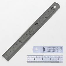 Details About 6 Metric Imperial Mm Inch Metal Rule Steel Ruler Conversion Chart Measuring