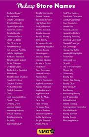 Pin By Anita De Smidt Basson On Words Of Power Store Names Ideas Makeup Business Names Beauty Name Ideas