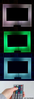 How To Add Led Lights Behind Your Flat Screen Television Diy Playbook Led Lighting Diy Led Living Room Lights Led Lighting Bedroom