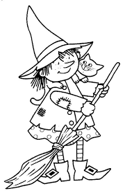 Free printable halloween coloring pages. Brujas Para Colorear Y Pintar Witch Coloring Pages Halloween Coloring Free Halloween Coloring Pages