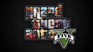 San andreas playstation 4, tshirt, video game png. Gta 5 Logo Wallpapers Wallpaper Cave