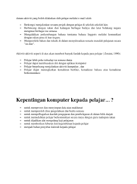 Contoh folio tugasan pt3 geografi lengkap dan panduan lukis graf bar. Karangan Kepentingan Komputer Pt3 Rass Naa