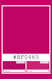 Fuxia Bf0465 Codice Colore E Armonie Rosa Rosso Fucsia Viola Rosa Scuro J