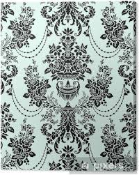 Check spelling or type a new query. Seamless Damask Baroque Floral Background Pattern With Roses Canvas Print Pixers We Live To Change