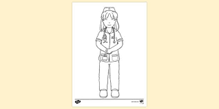 Or are you looking for family coloring pages to print? Free Career Colouring Page For Kids Colouring Sheets Twinkl