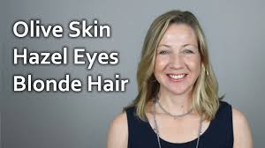 Platinum blonde hair color for hazel eyes. Q A Olive Skin Hazel Eyes Blonde Hair Your Color Style
