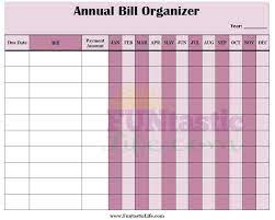 Instant quality results at searchandshopping.org! Free Printable Annual Bill Organizer Funtastic Life