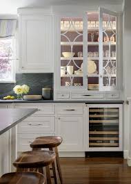 lighted glass china cabinet with