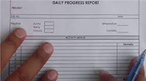 How To Write Daily Progress Report Construction Project In Urdu Hindi Youtube