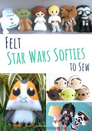 Felt Star Wars Sewing Patterns And Crafts Felt With Love Designs Star Wars Sewing Felt Toys Patterns Felt Toys Diy