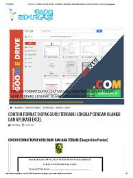 Mar 31, 2021 · download aplikasi dupak pengawas sekolah. Contoh Format Dupak Guru Terbaru Lengkap Dengan Blanko Dan Aplikasi Excel Blog Edukasi Pdf