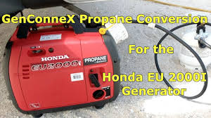 Looking for a portable propane generator for home or camping? How To Genconnex How I Do Honda Eu2000i Propane Conversion Youtube