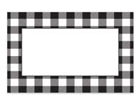 Lumberjack logos red buffalo check texture check canadian tartan vector plaid pattern scotland graphics tartan label shirt package prints plaid seamless buffalo pattern border. Buffalo Plaid Black Enclosure Card 3 5x2 25 50 Pack Nashville Wraps