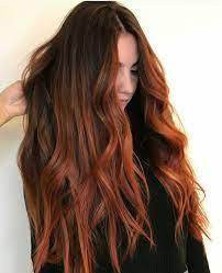 This is because most people with these characteristics can easily come to life if they dye their hair with intensive red hair colors as well as shades of mahogany. 4 890 Likes 54 Comments Behindthechair Com Behindthechair Com On Instagram Crimson By Hairbyraquell Balayage Hair Roots Hair Dark Auburn Hair