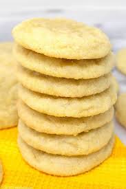 Chewy Lemon Sugar Cookies Recipe Sugar Cookies Recipe Lemon Sugar Cookies Lemon Cookies