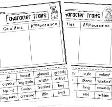 Character Traits Teaching Math Elementary Character Traits Activities Character Trait Worksheets