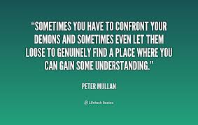 Quotes About Battling Demons. QuotesGram via Relatably.com