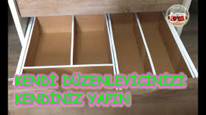 Dağınık görüntü, dolap içi düzenleyici kutularla ortadan kalkmaktadır. Pratik Cekmece Duzenleyici Yapimi Orgu Modelleri Orgumodelleri De