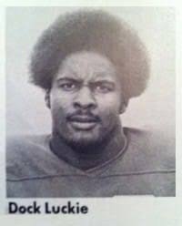 Reading the post about Bobby Hopkins the other day reminded me of another  absolute local legend Dock Luckie... My mom who never cared about sports a  day in her life took me