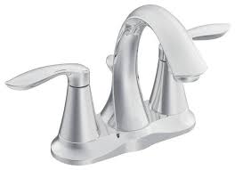 Maybe you would like to learn more about one of these? Moen Eva 2 Handle High Arc Bathroom Faucet Transitional Bathroom Sink Faucets By Bath1 Houzz