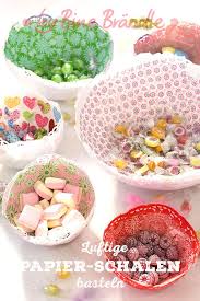 Eine Tolle Einfache Bastelidee Auch Mit Kleinen Kindern Zarte Papier Schalen Selber Machen Mit Luftballon Klei Buch Selber Machen Selber Machen Bastelideen