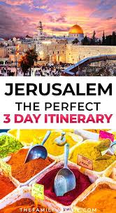 3 Days In Jerusalem Itinerary Perfection For First Timers The Family Voyage In 2020 Israel Travel Travel Trip