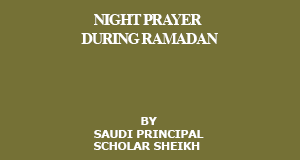 These prayer points come from one of our partners on the ground in the arab world, a christian and former muslim. Night Prayer During Ramadan
