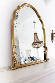 Anthropologie Inspired Diy French Gold Mirror Video Antique Mirror Diy Vintage Gold Mirror Mirror Decor