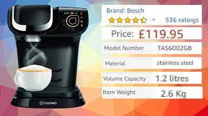 Bosch Tassimo My Way Tas6002gb Machine Review Pod Coffee Machine Coffee Machine Best Espresso Machine