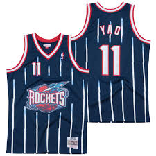 Suit up and cheer on your favorite nba squad with official houston rockets jerseys and gear from nike.com. Houston Rockets Yao Ming Hardwood Classics Road Swingman Jersey Mens