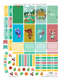 Free Planner Printable Animal Crossing Pocket Camp Animal Crossing Free Planner Animal Crossing Pocket Camp