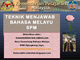 Format lama seperti 2019 digunapakai.** assalamualaikum tuan, pelajar lepasan kv boleh ke ambil spm semula ? Teknik Menjawab Kertas 1 Bm Spm