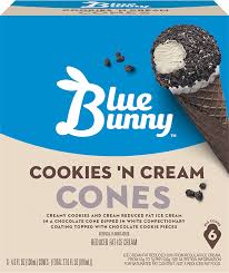 Ice Cream Products Flavors Blue Bunny Ice Cream Icecream Bar Smarties Chocolate