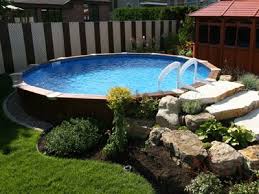 Top 10 Diy Inground Pool Ideas And Projects Above Ground Pool Landscaping Backyard Pool Pool Landscaping