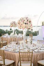 Nice Wedding Table Setting Long Table Wedding Cancun Wedding Rose Gold Wedding