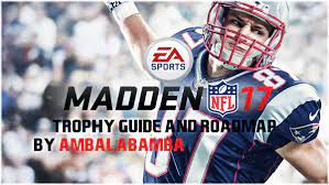 Same name shame (gold) — while batting with your pitcher, get a hit against an opposing pitcher who has the same name. Madden Nfl 17 Ps3 Trophy Guide Roadmap Madden Nfl 17 Playstationtrophies Org