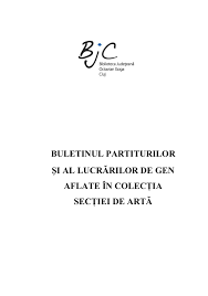 Alți doctori cu specializarea otorinolaringologie (orl) dr. Buletinul Partiturilor Si Al LucrÄƒrilor De Gen Aflate In ColecÅ£ia SecÅ£iei De