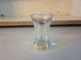 As a rule of thumb, mostly shot glasses will hold 1.5oz. Vintage 2 Cl Shot Glass Red Stripe 2 Centiliter Shot Glass Etsy Shot Glass Vintage Bar Red Stripe