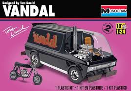 Monogram 1 24 Vandal Plastic Model Kit Plastic Model Kits Cars Plastic Model Kits Model Kit