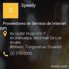 Running our internet speed test is the best way to determine if your provider is actually holding up their end of the bargain. Speedy En Ambato Telefonos Y Direccion