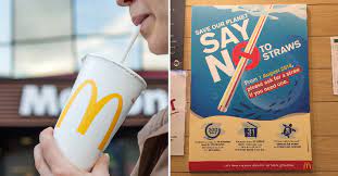 It's taking a stand on plastic pollution. Spend Your Own Metal Straw Please Green For R