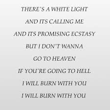 Lea Michele Burn With You This Song Is Amazing Sometimes It Doesn T Matter If You Love That Person You Will Go Down The Unspeakab Words Lyric Quotes Lyrics