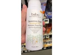 Babo Botanicals Sensitive Baby Newborn Foam Wash Fragrance Free 9 Oz Ingredients And Reviews