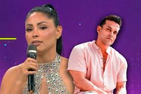 Pamela Franco 'cuadró' a Christian Domínguez: "Debería salir a hablar y  tenerlos 'bien puestos'" - ATV