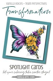 Spotlight Cards How To Flick Underpaint With Copic Markers A Video Demonstration Vanilla Arts Co Copic Markers Copic Copic Marker Art